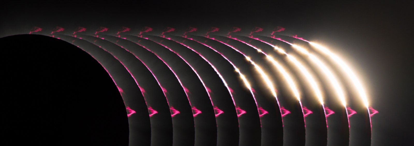 Eclipse 2024 third contact sequence