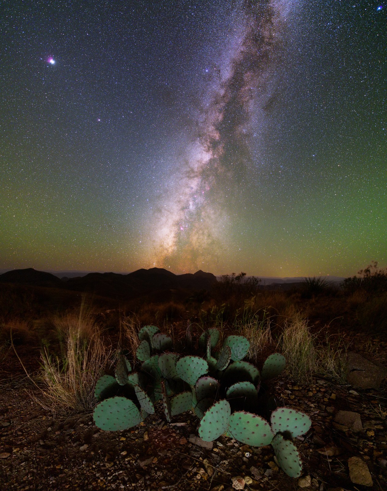 Milky way big bend