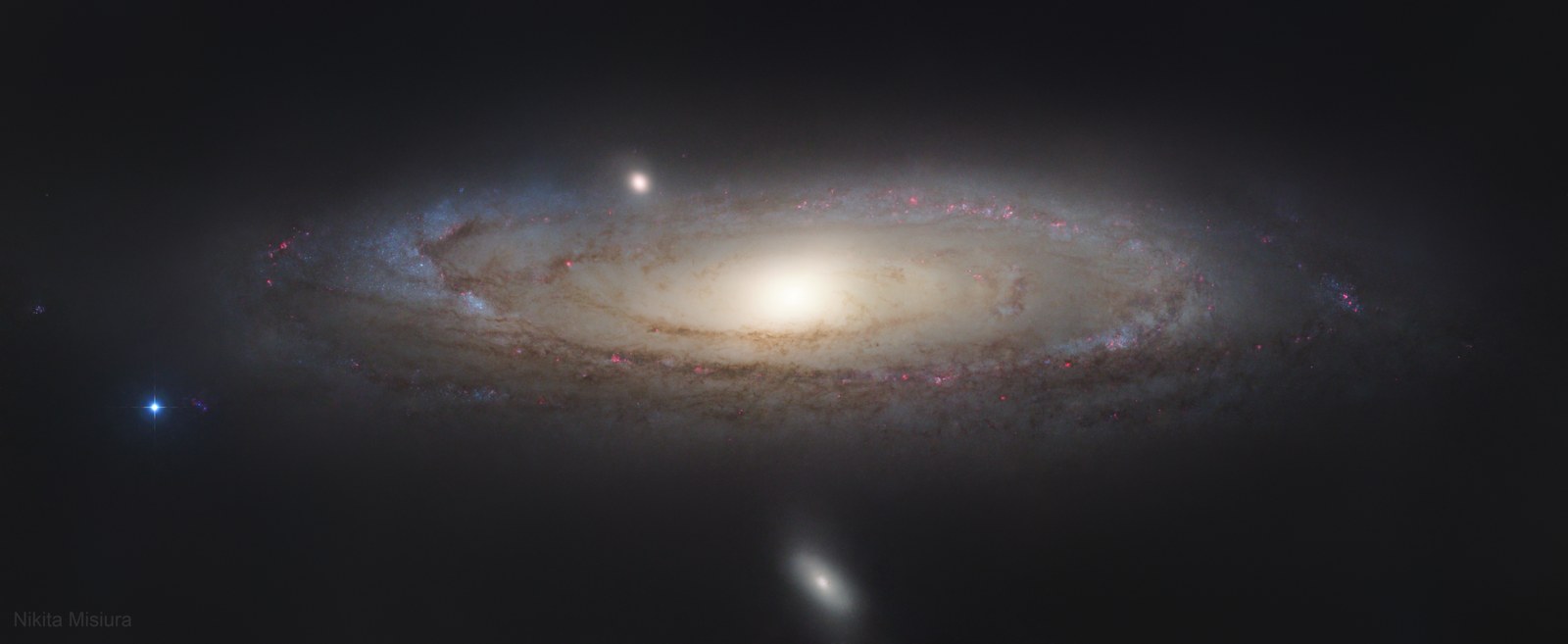 Starless andromeda galaxy