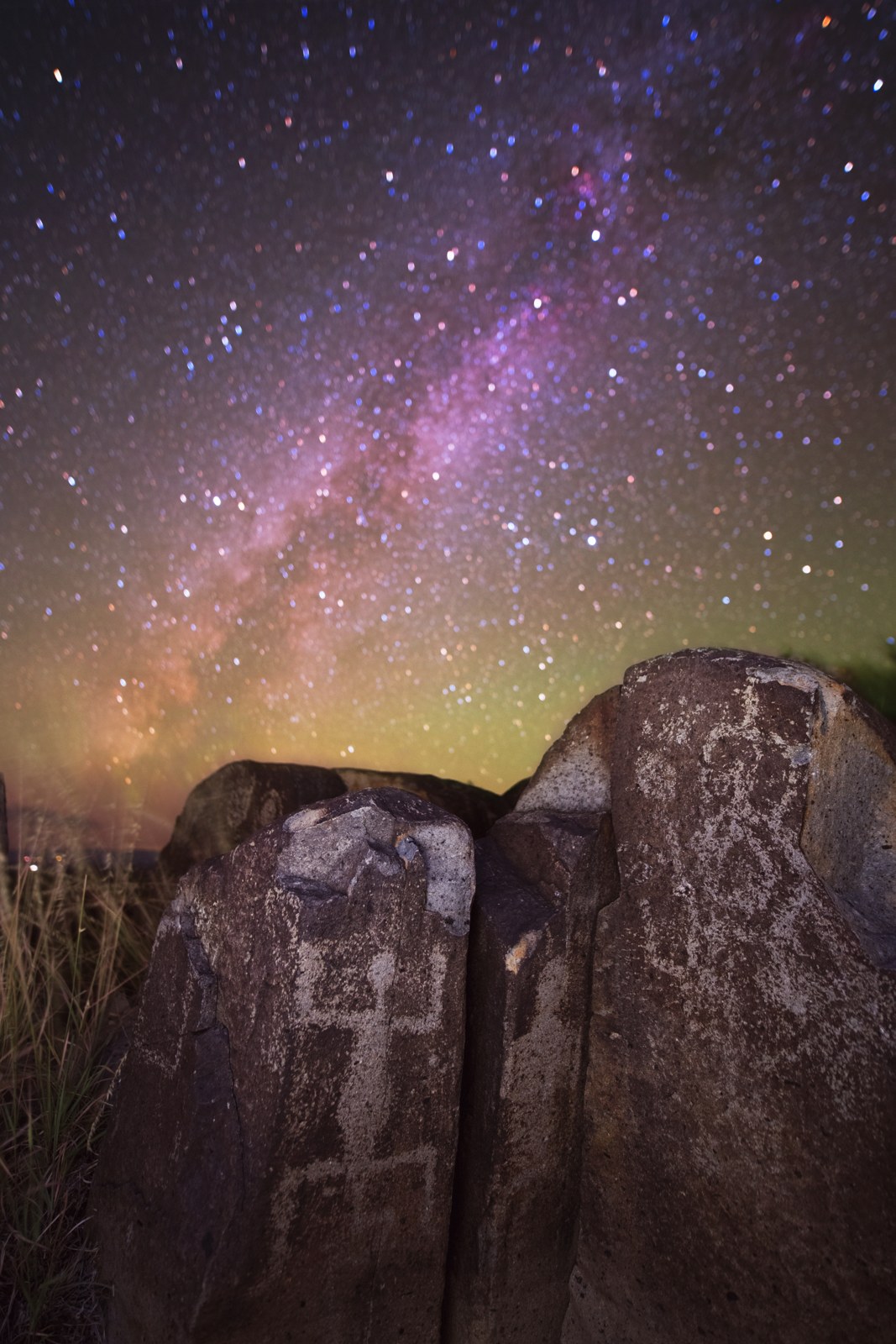 Three rivers petroglyph site